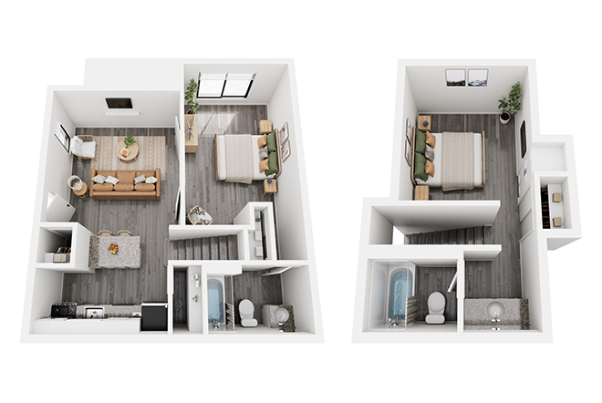 The Red Fox Floor plan