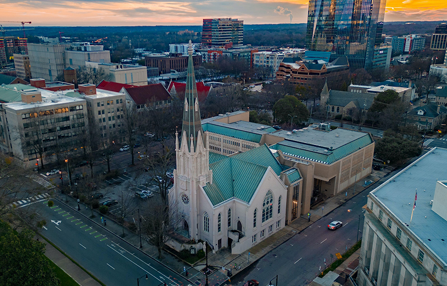 View of city